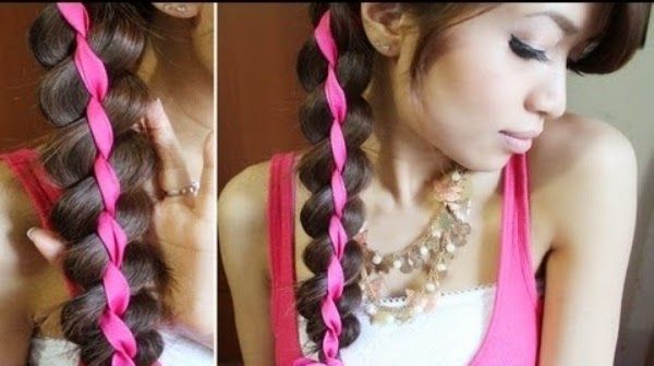 DIY Ribbon Braiding via