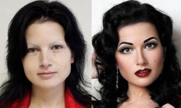 Vintage Makeup Look