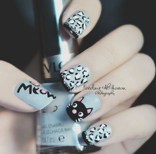 Animal Print Nails