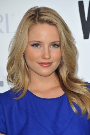 Ash Blonde Hairstyles: Dianna Agron Long Wavy Hairstyle