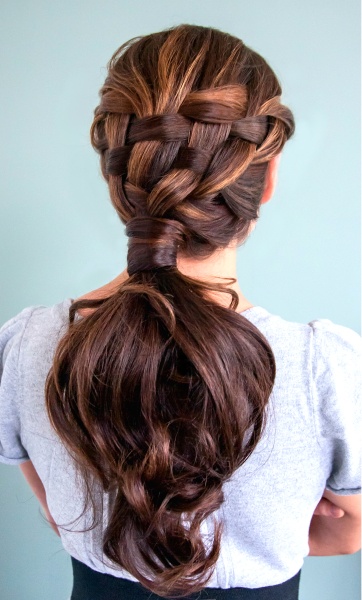 Basket Weave Hairstyle