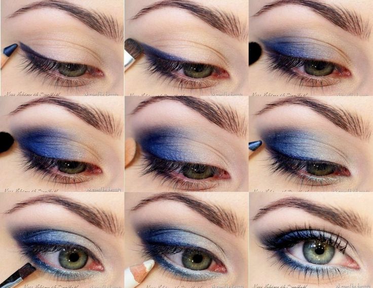 Blue Eye Makeup Tutorials