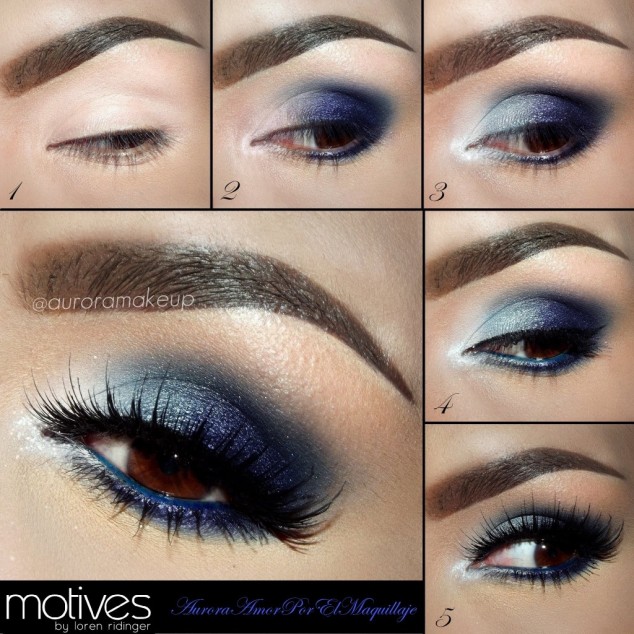 Blue Eye Makeup