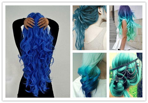 Blue Hairstyles