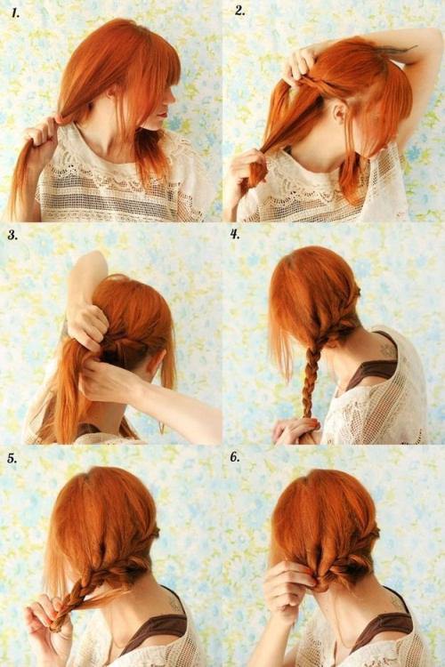 Braided Updo Hairstyle Tutorial