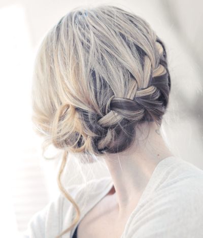 Braided Updo Hairstyle