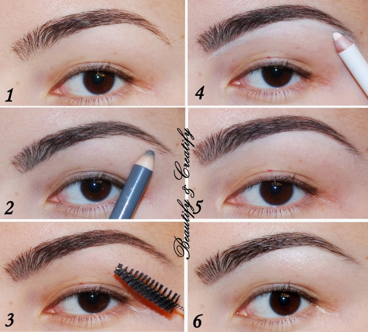 Brow Define with Eyeliner/Brow-liner