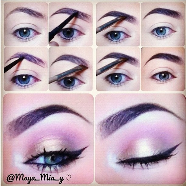 Brow Defining With Eye-shadow/Brow-shadow