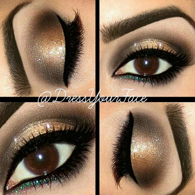 Brown Smokey Eyes