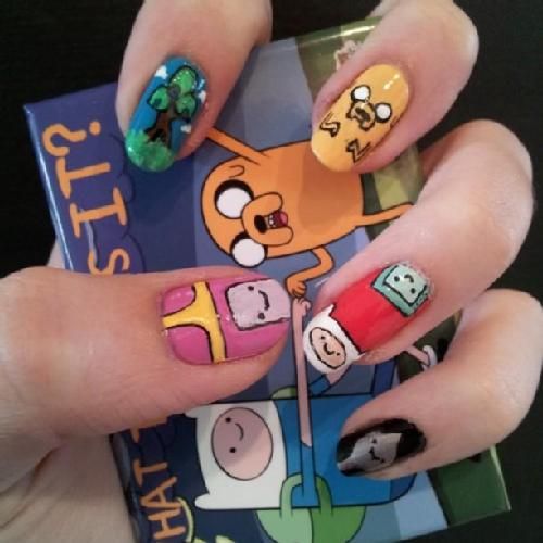 Cartoon Nails