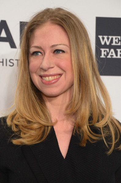 Chelsea Clinton Layered Cut