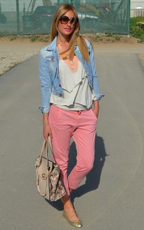 Colored Jeans for Spring 2014