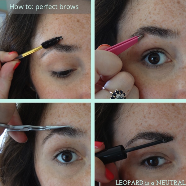 Defining Brows With Mascara