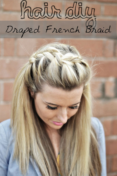 Drape French Braid