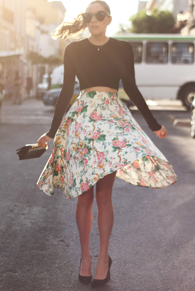 25 Trendy Midi Skirts Outfits - Pretty Designs