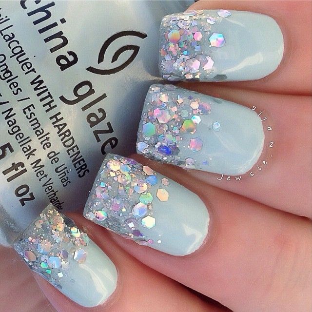 Glitter Nails