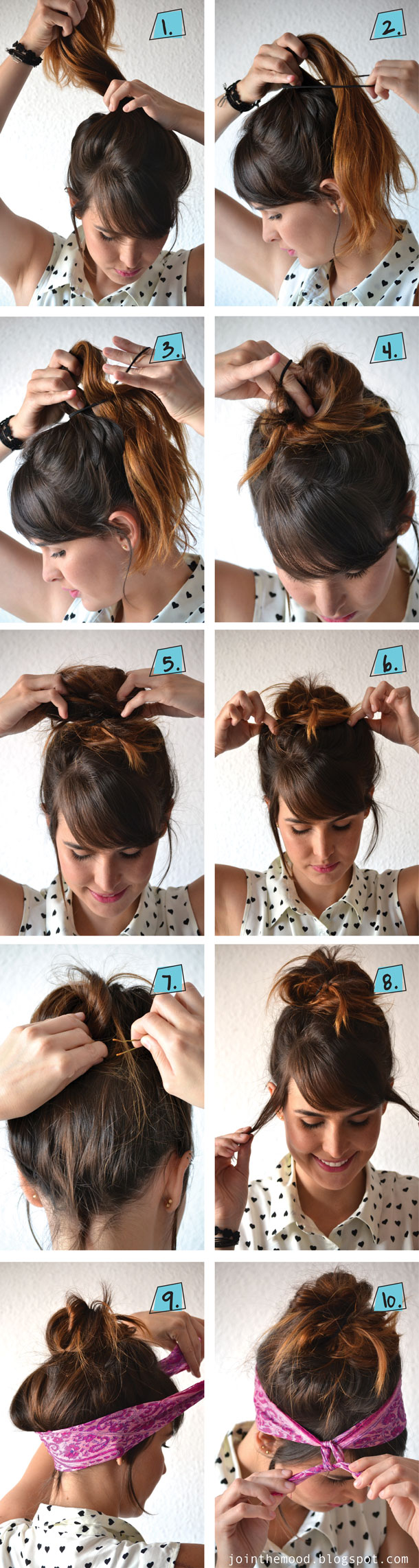 10 fabulous diy hairstyles with hair accessories - pretty