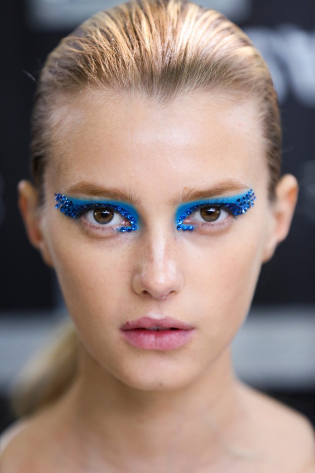 Blue Eyes for Vampire MakeUp Ideas via