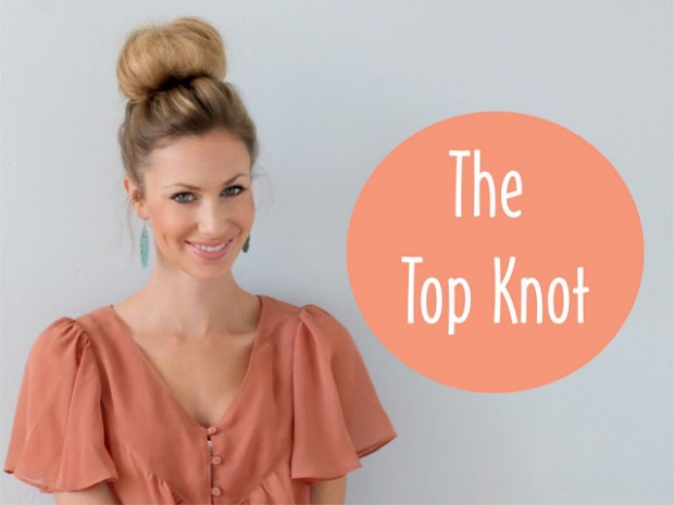 How to top knot via
