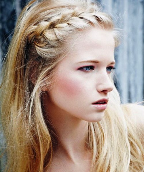 Lace Braided Hairstyle