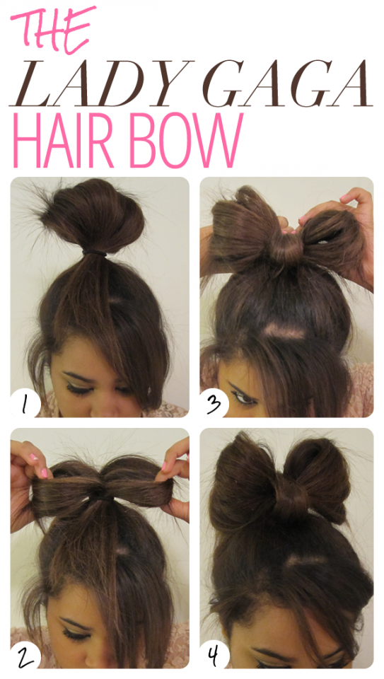 Lady Gaga Hair Bow