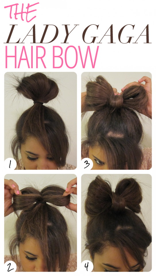 13 Hair Tutorials For Bow Hairstyles Pretty Designs