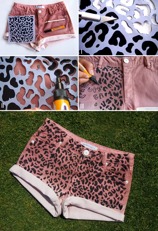 Leopard Shorts