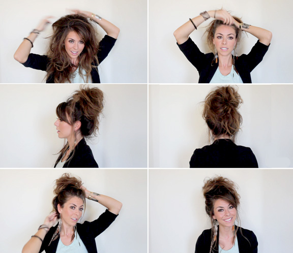 Messy Bun Tutorial