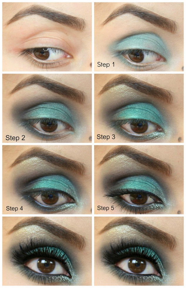 Mint Eye Makeup