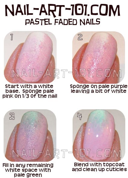 Pastel Fate Nails
