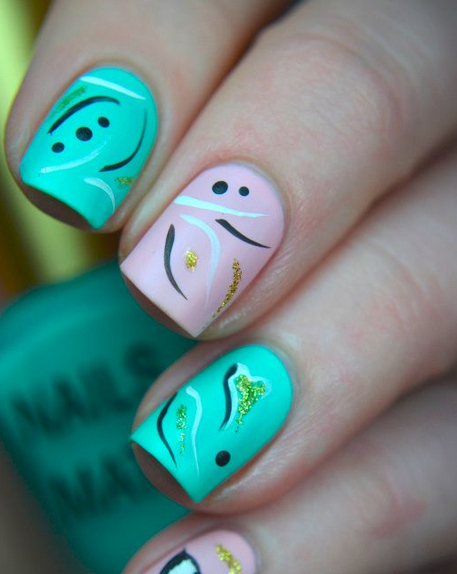 Pastel Nails