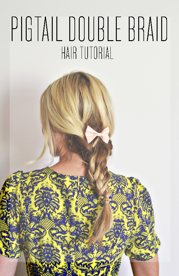 Pigtail Double Braid via