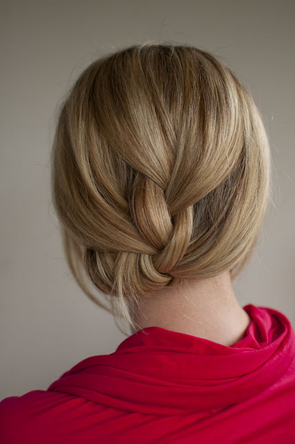 Pin tucked braid via