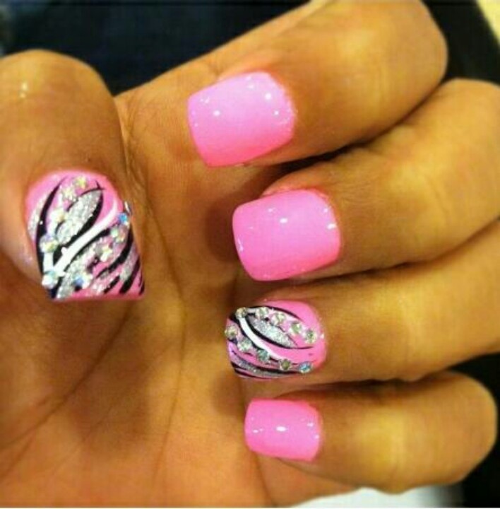 Pink Nails