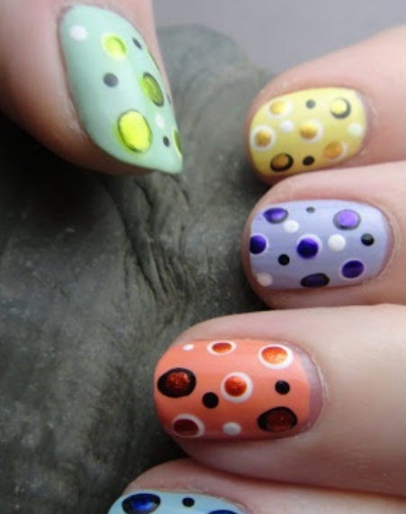 Polka Dot Nails