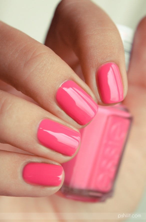 Simple Pink Nails