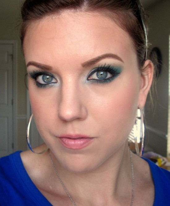 Green Smokey Eyes via