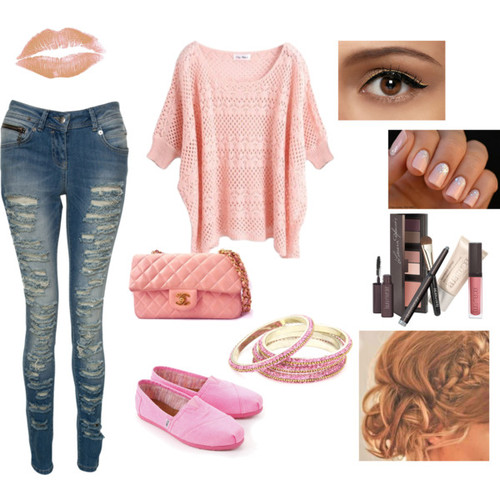 Spring Polyvore Combinations in Baby Pink: Adorable Baby