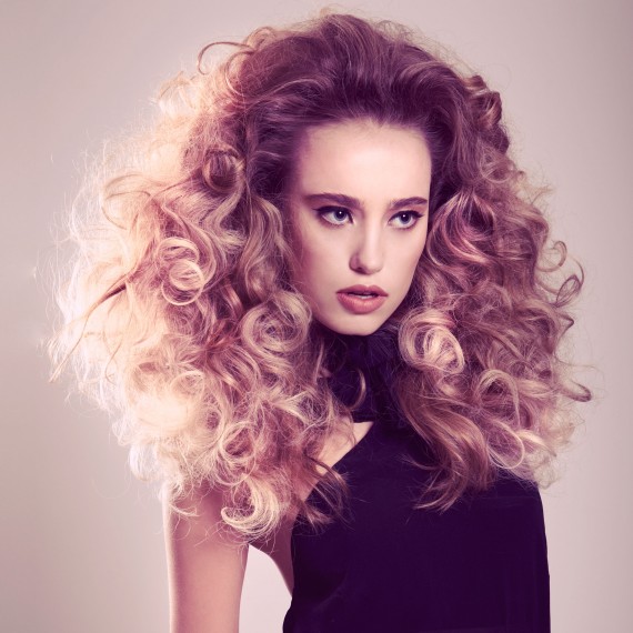 Textured Voluminous Curls