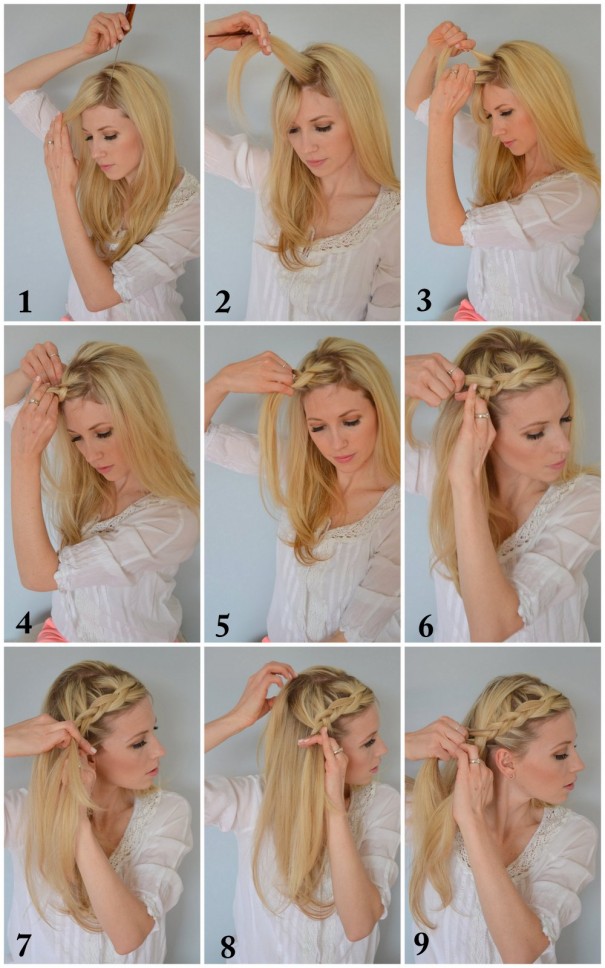 The Boho Crown Braid