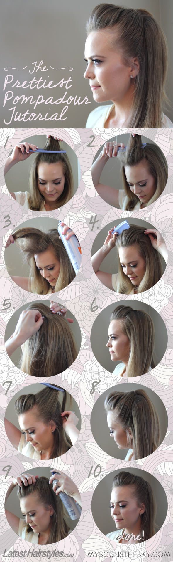 The Easiest, Prettiest Pompadour