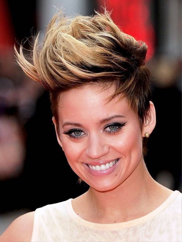 Mohawk hair - Trendy Short Hairstyles for 2014 via