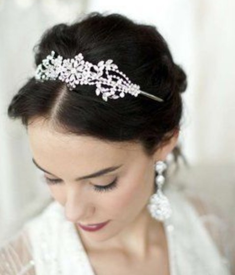 Up-do with Headband