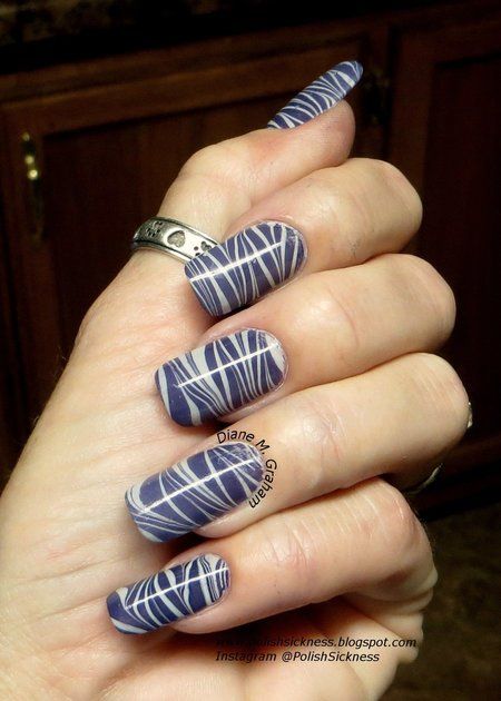 Water Marble Nails