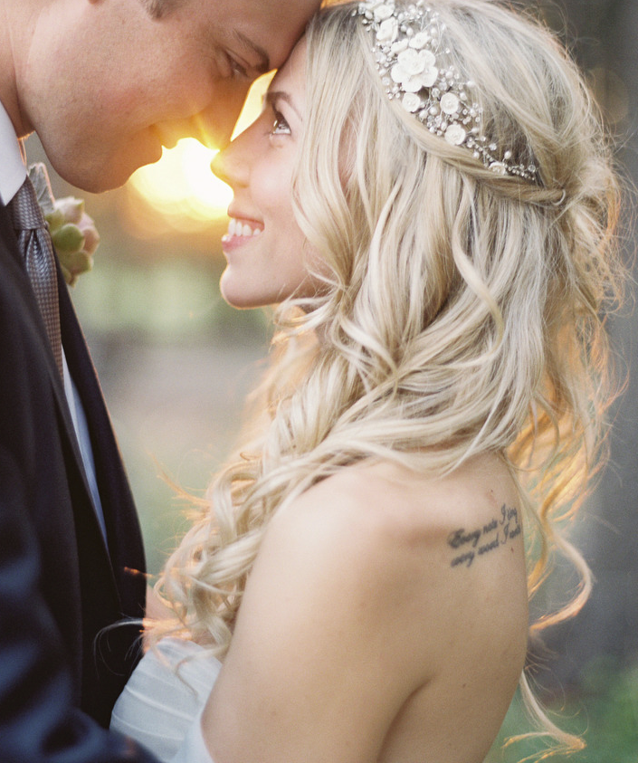 Wedding Hairstyle With Headband