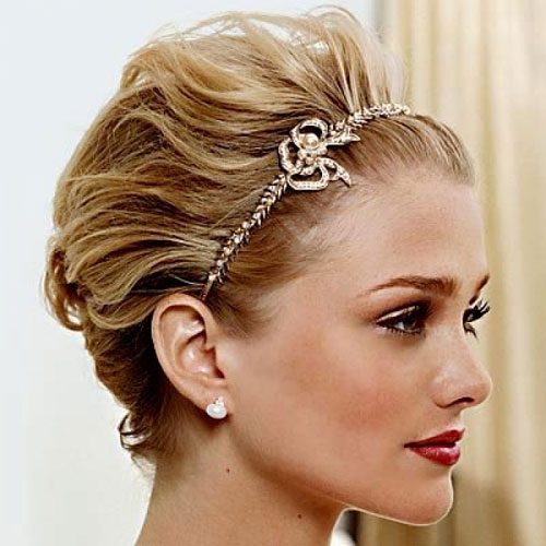 Wedding Hairstyle With Headband