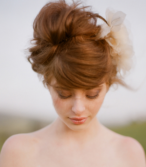 Windswept Hair for Wedding