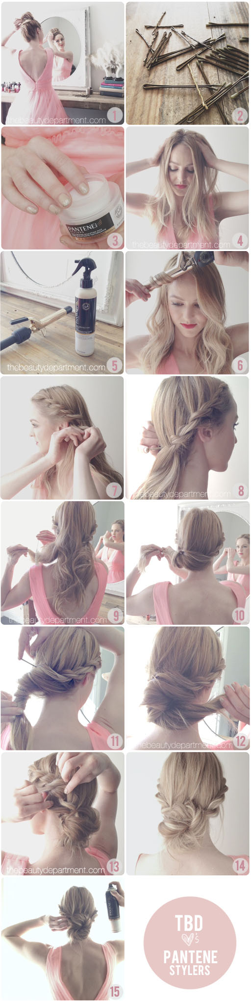 3. ROPE BRAID CHIGNON