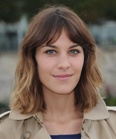 Alexa Chung Ombre Bob