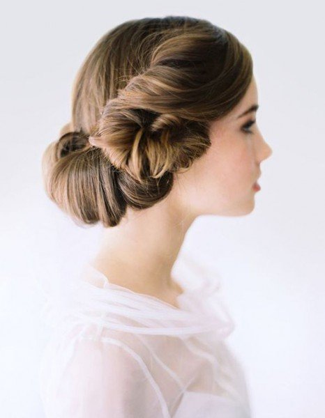 Beautiful Chignon Hairstyle